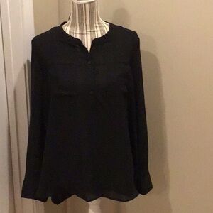 Covington Essentials Long Sleeve Dress Top Size Medium
